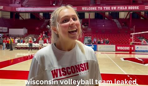 wisconsin volleyball team pictures unfiltered|Photos: Samantha Madars top Wisconsin volleyball photos